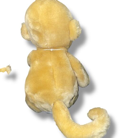 Vintage Hallmark Monkeys Plush Pair Sugar Spice Kiss Hug Nursery Twins x2 Gift - Picture 12 of 15